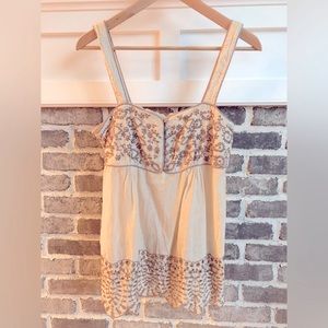 NEW! ARDEN B BOHO EMBROIDERED CAMI | SIZE MEDIUM